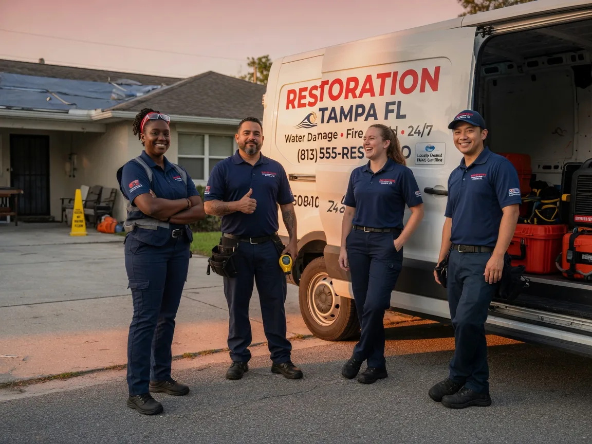 Water Damage Restoration company in Great Lakes, IL